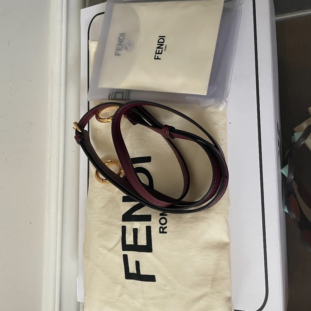 SOLD 2050 Fendi Peekaboo Mini Bicolor Crossbody Bag - Picture 13 of 16